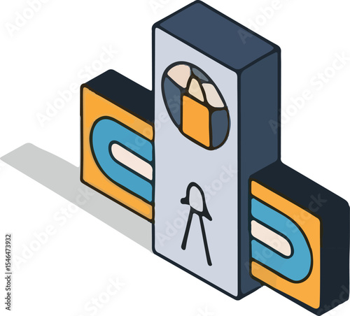 collection of 3d isometric technology vector icons diverse set of network cloud computing server mobile and desktop illustrations modern tech graphics for digital design business and it solution