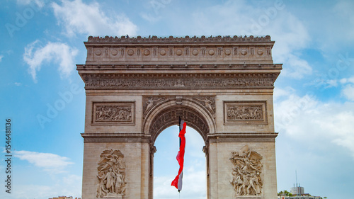 Arc de Triomphe in Paris.