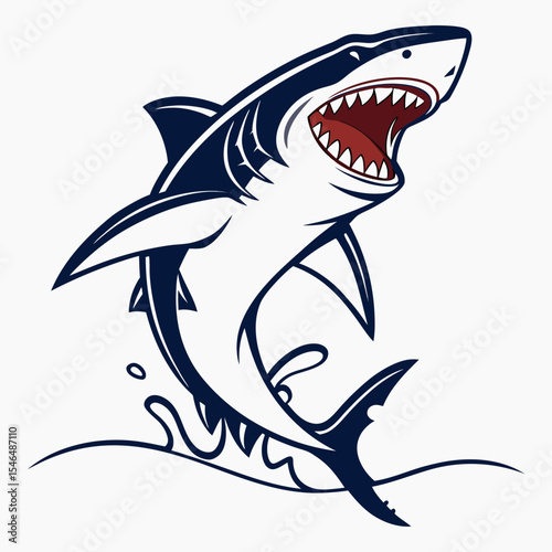 shark vector illustration