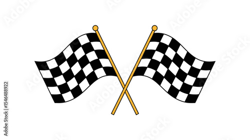 Checkered Flags Victory, Finish Line, Racing, Competition, Success