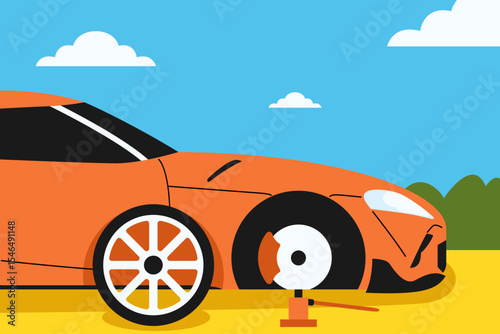 Car Repair illustration