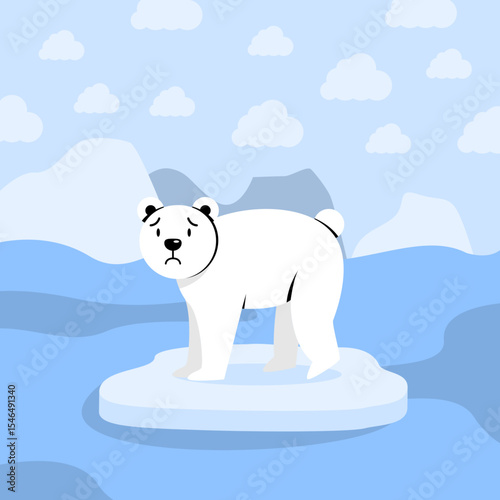 Polar bear illustration