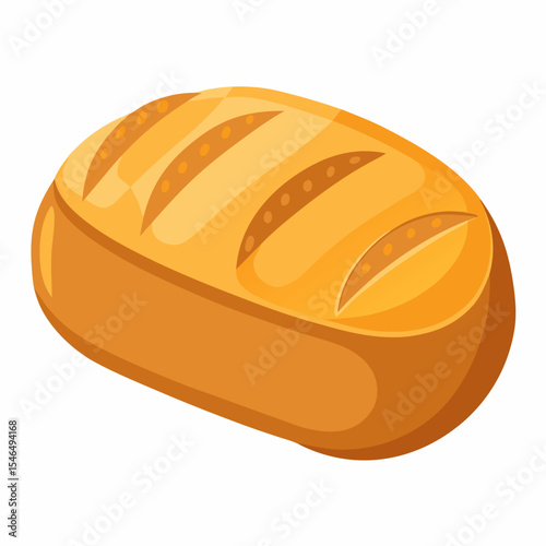 vector illustration of bread