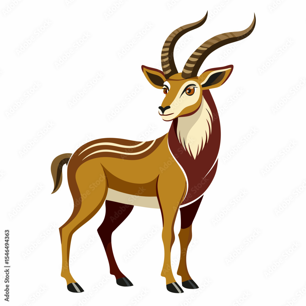 Fototapeta premium deer vector illustration