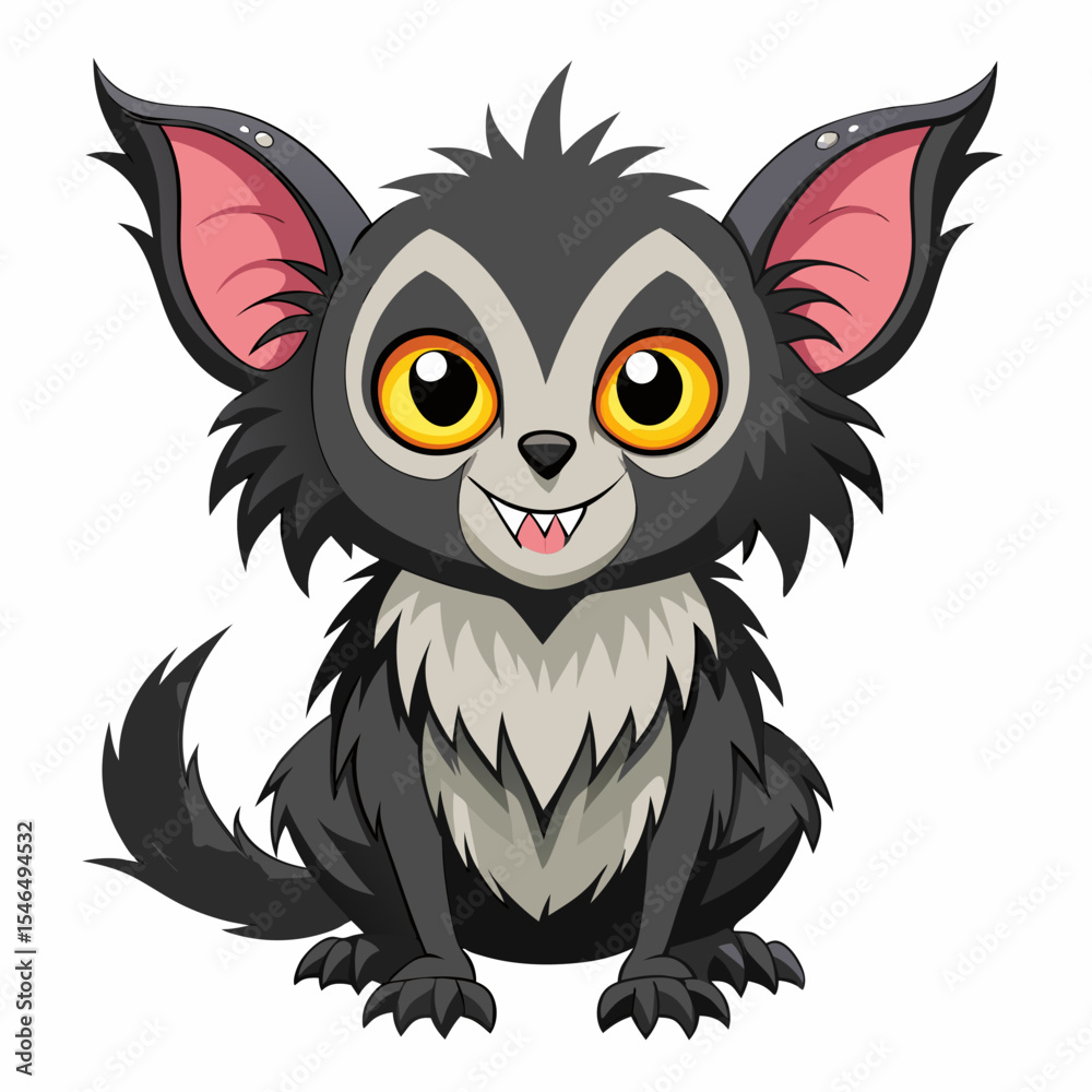 Fototapeta premium owl cartoon isolated on white