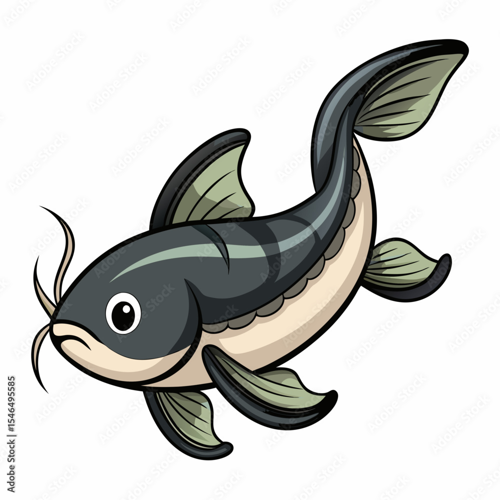 Fototapeta premium fish with a fish