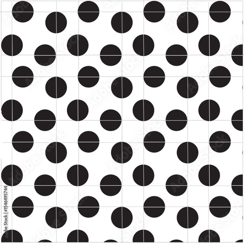 The high contrast design captures attention with its bold and minimalist aesthetic, making it suitable for backgrounds, textiles, packaging, branding, and contemporary wall art.
