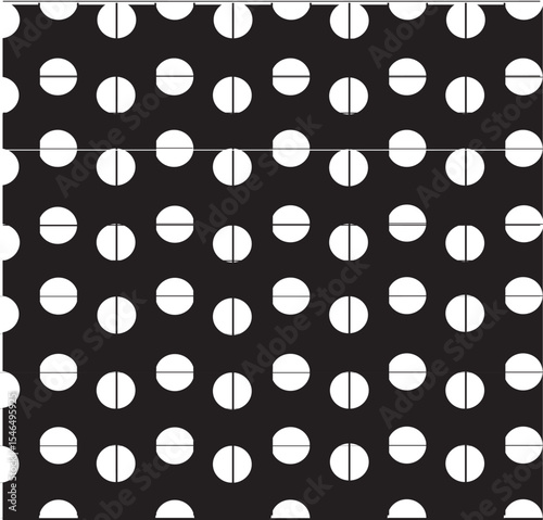 The high contrast design captures attention with its bold and minimalist aesthetic, making it suitable for backgrounds, textiles, packaging, branding, and contemporary wall art.