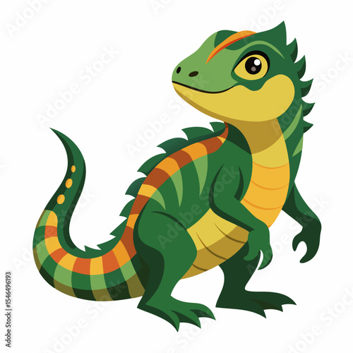 cartoon, animal, dinosaur, vector, illustration, dragon, reptile, crocodile, lizard, green, fun, cute, art, alligator, frog, monster, dino, baby, drawing, wildlife, nature, wild, character, gecko, des