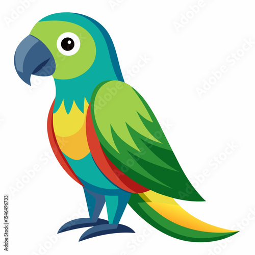 parrot on a branch
