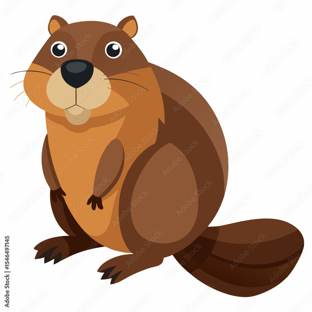 Fototapeta premium squirrel with acorn