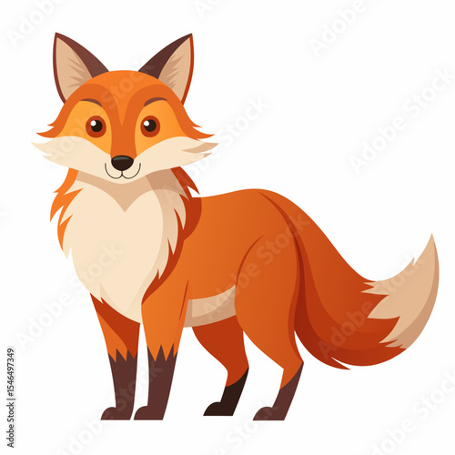 red fox cartoon