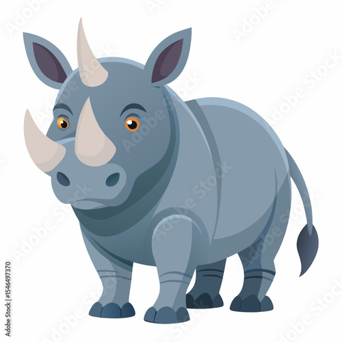 rhino vector illustration
