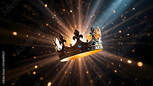 Golden Crown Majesty and Brilliance A Symbol of Power