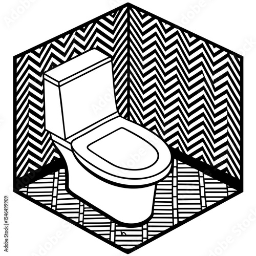 toilet bowl and toilet paper