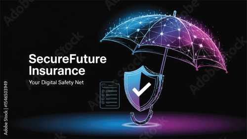 Futuristic Digital Insurance Secure Your Future