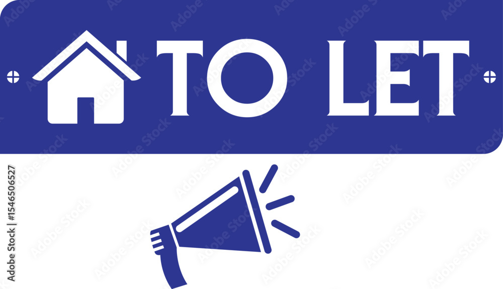 To-Let board for house renting purpose, To-Let board simple vector design for room rent, flat rent, house rent, for sale. To-Let board for house renting purpose, To-Let board simple vector design for room rent, flat rent, house rent, for sale.