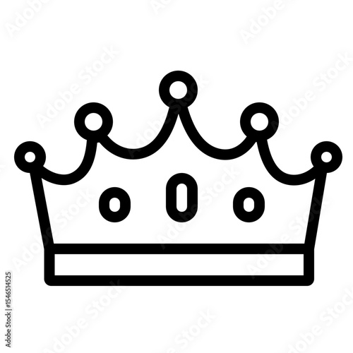 golden crown icon vector illustration. King crown cartoon.