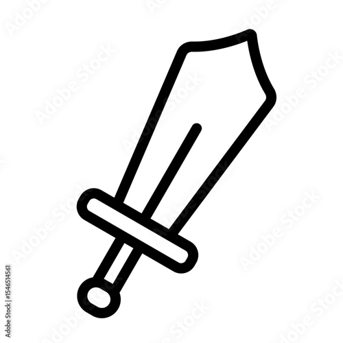 Sword icon vector illustration