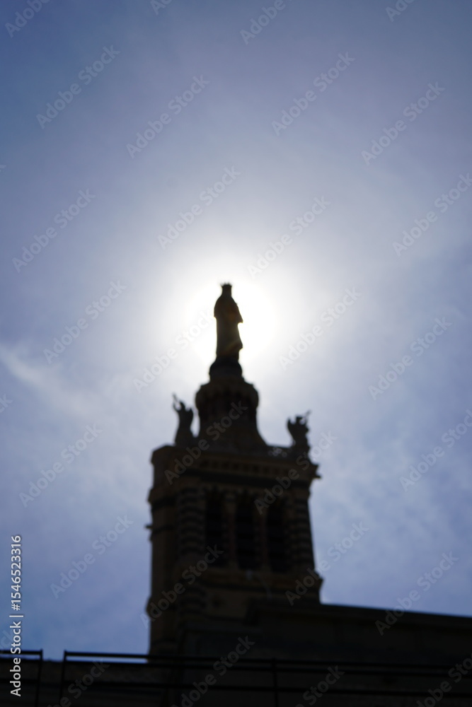 Fototapeta premium Statue of Jesus in Paris