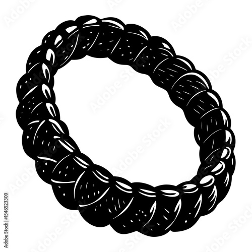 black and white bracelet