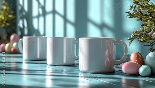 Easter Mug Mockup Springtime Coffee Design