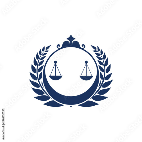 elegant silhouette of a account firm logo