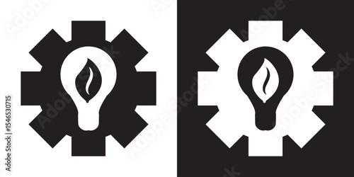 Energy Efficiency Icons.  Vector illustration. EPS 10/AI