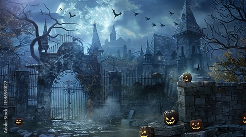 Halloween Vampire Castle Decoration: Gothic Horror Themes, Spooky Castle Setups, and Macabre Festive Designs