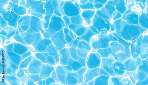 Azure Pool Water Light Reflection Texture