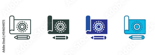 Prototyping Icon Set Multiple Style Of