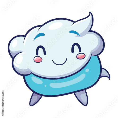 Pillow cloud creature