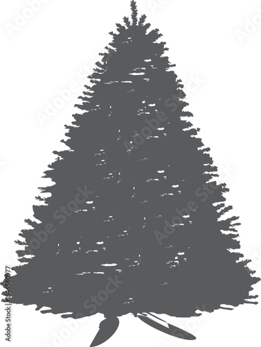 Beautiful Christmas tree design for holiday cards, gift wraps, winter themes, and festive decorations. EPS vector, fully editable and easy to use.