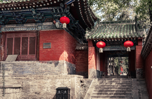Shaolin temple in Dengfeng  Henan province, China