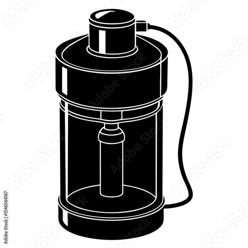 Humidifier isolated on white background