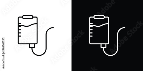 Perfusion icon in black. flat graphic vector icon
