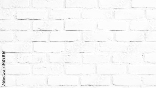 Abstract background of white brick seamless texture of a white brick wall. White brick wall background. Detail of a white brick wall texture