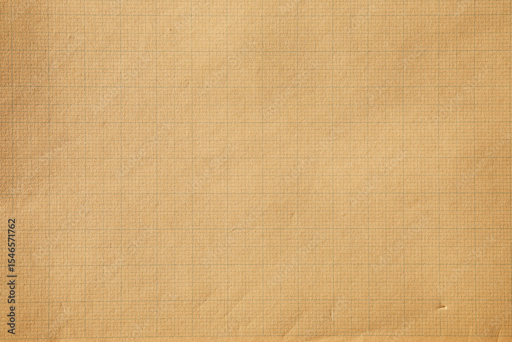 Old dark Brown paper with blue grid cross lines Old dark Brown paper with blue grid cross lines