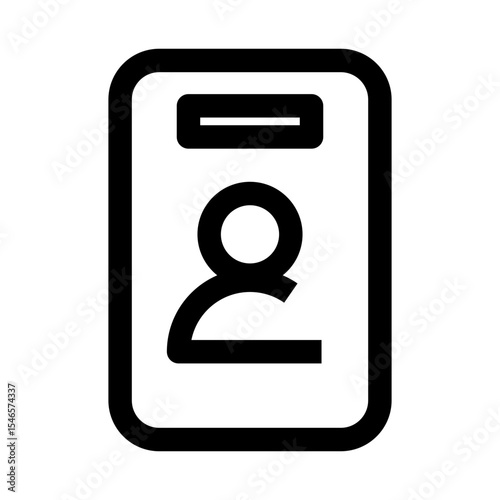 Member card icon