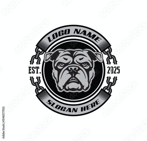 Bulldog Strength Logo Design