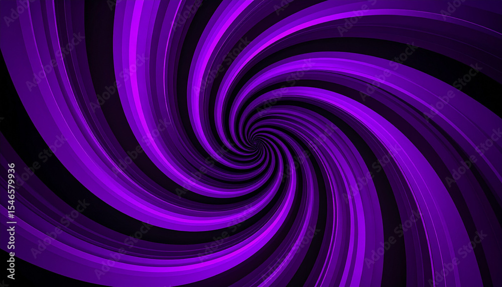 Obraz premium Purple spiral wallpaper, creating a mesmerizing optical illusion. AI