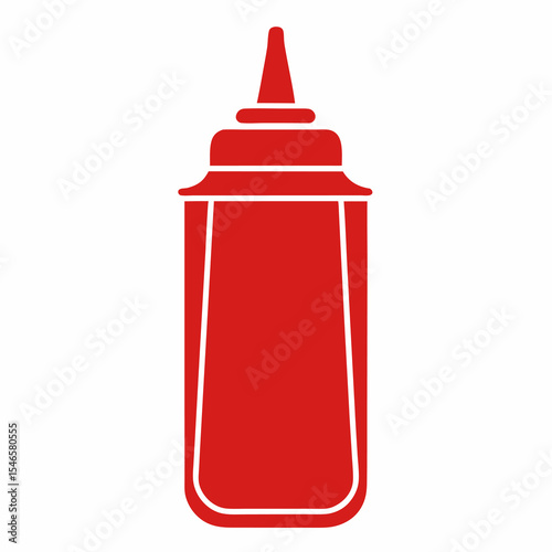 ketchup and mustard bottles