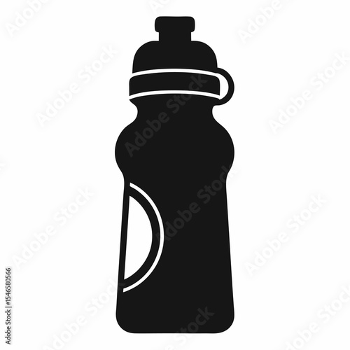 vector illustration of a bottle