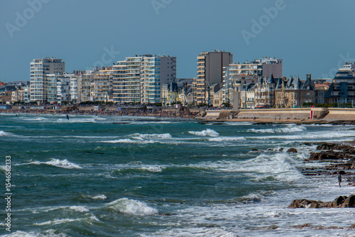 vue des Sables d'Olonne en Vendée