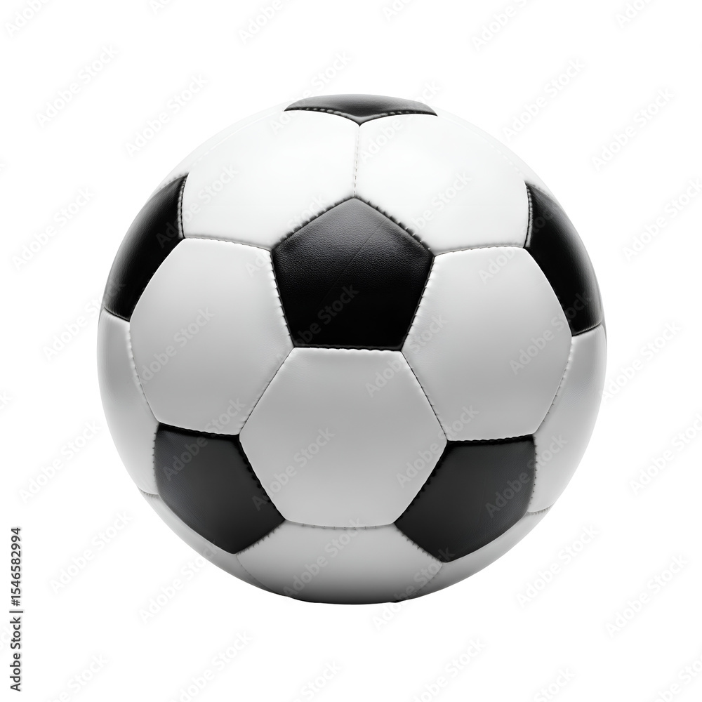 Fototapeta premium soccer ball isolated on white