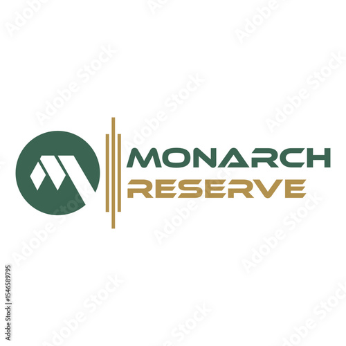 best logo design white logo name MONARCH RESERVE