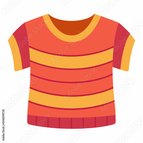 Minimal Knit Top Vector