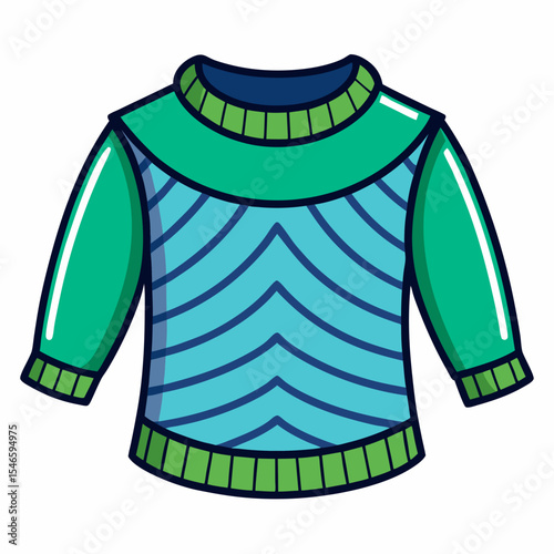 Minimal Knit Top Vector