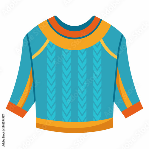 Minimal Knit Top Vector