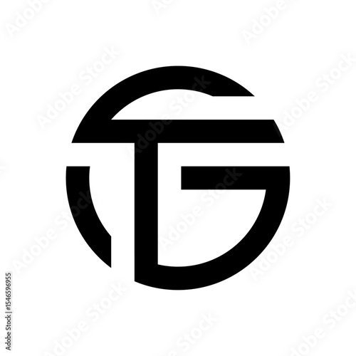t and g symbol logo